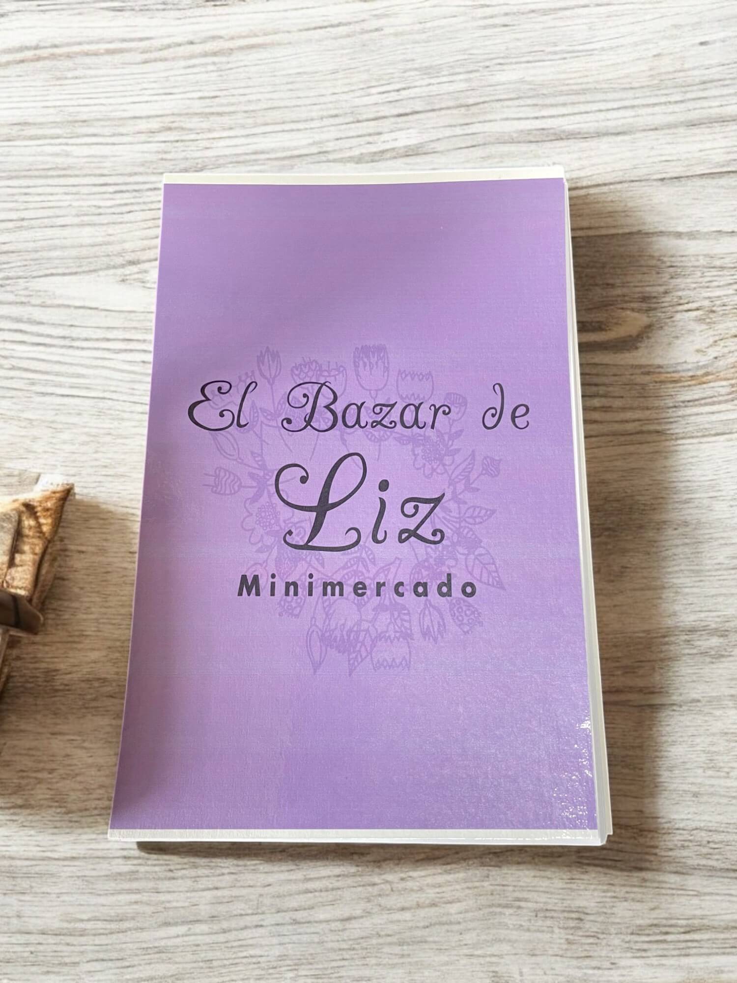 Block de Mercado Bazar para notas