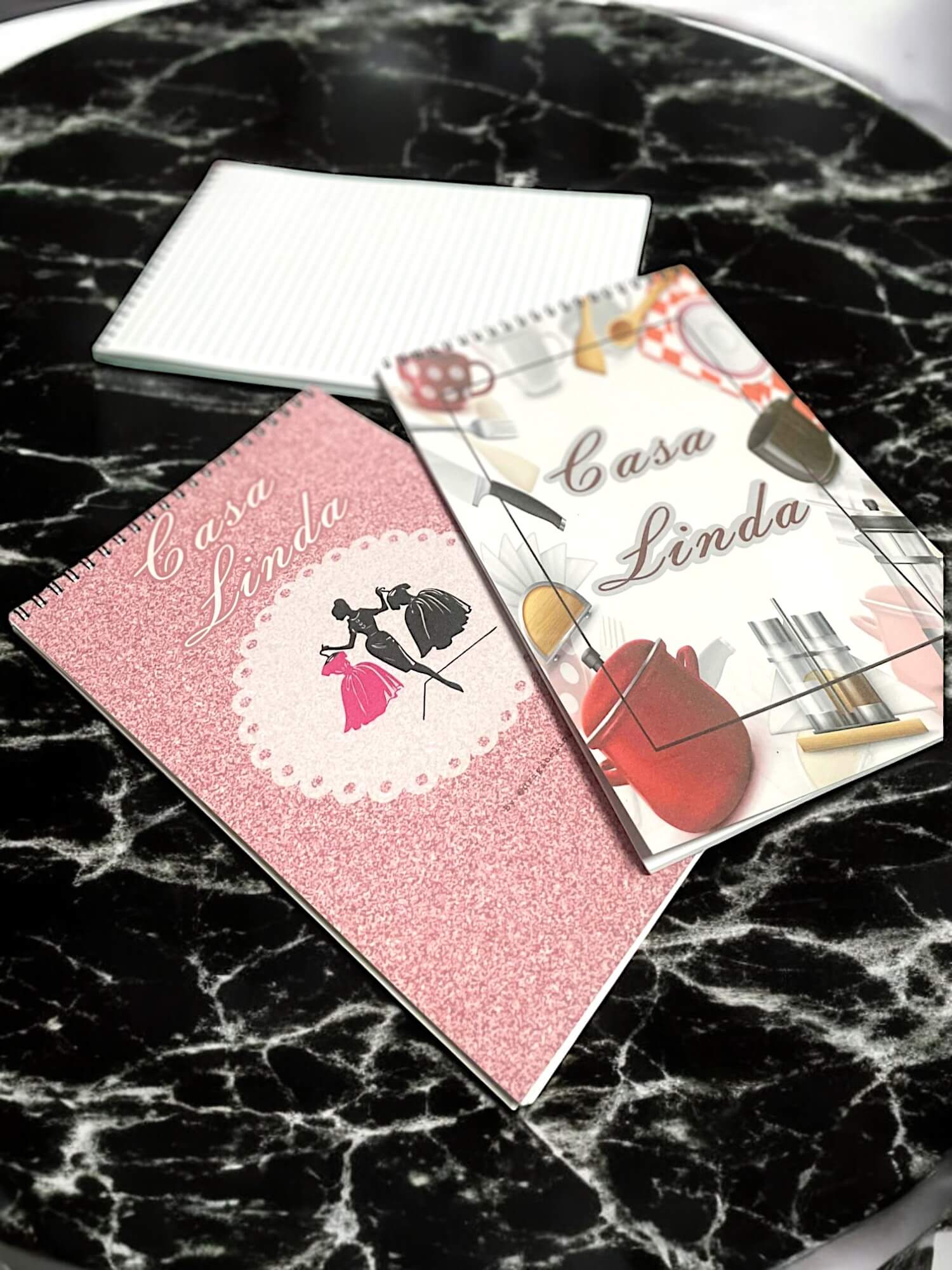 Bloc de notas para Casa Linda