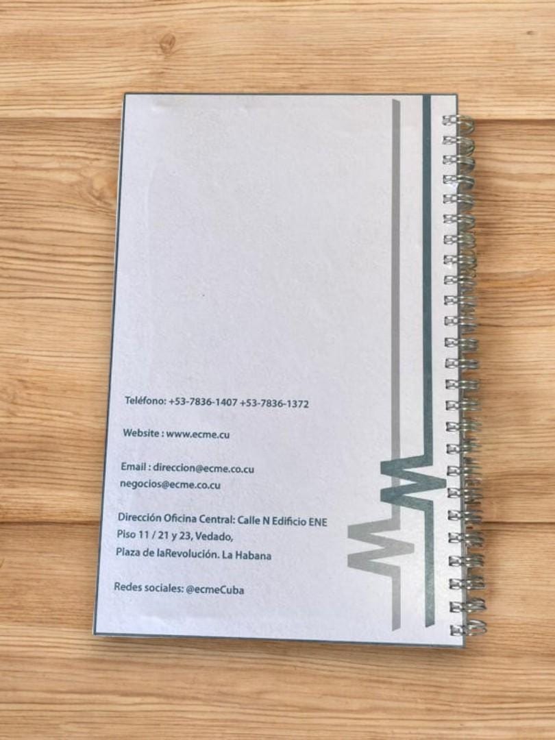 Contraportada personalizada impresa