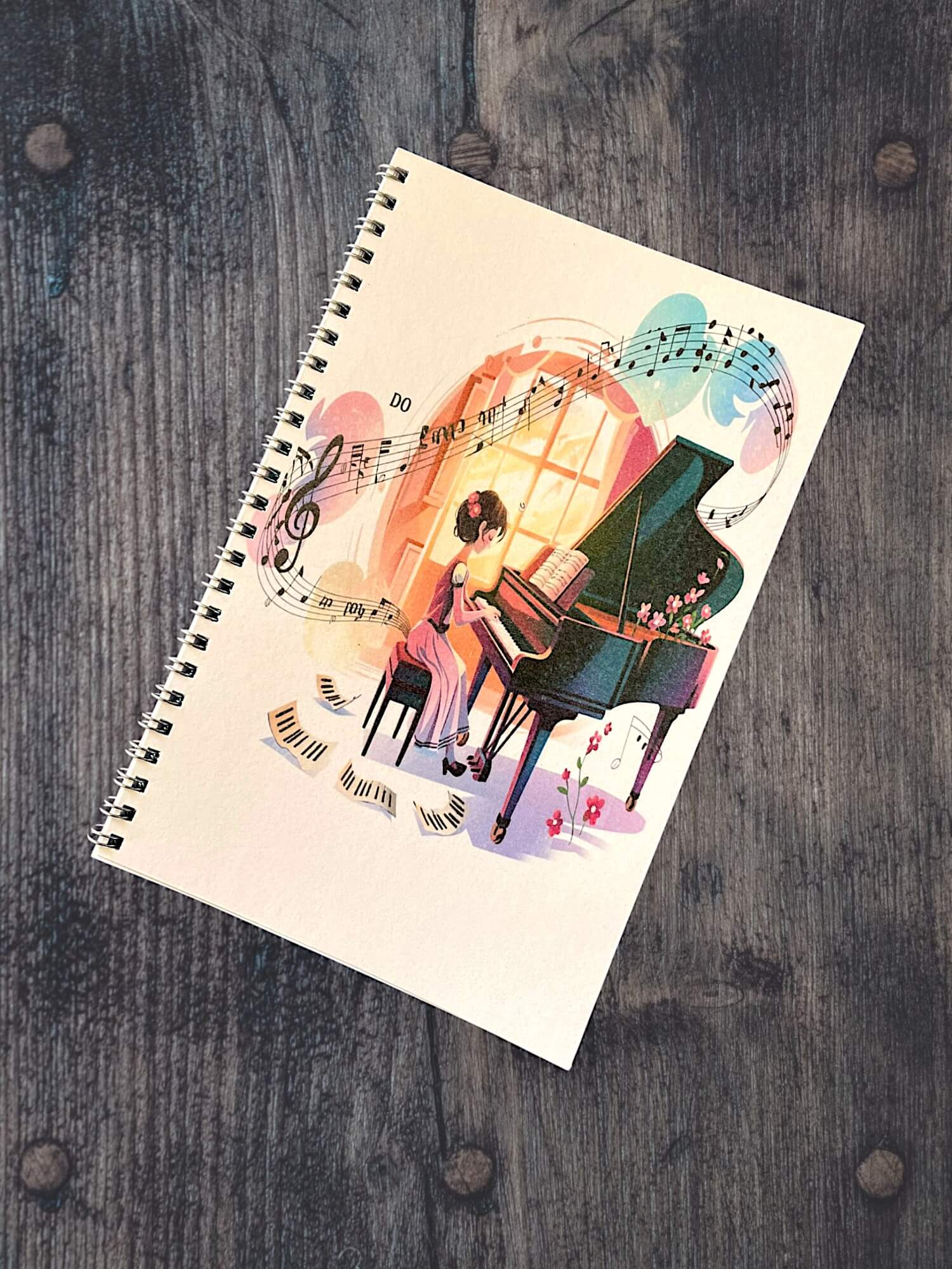 Cuaderno musical Cuaderno musical para estudio de piano