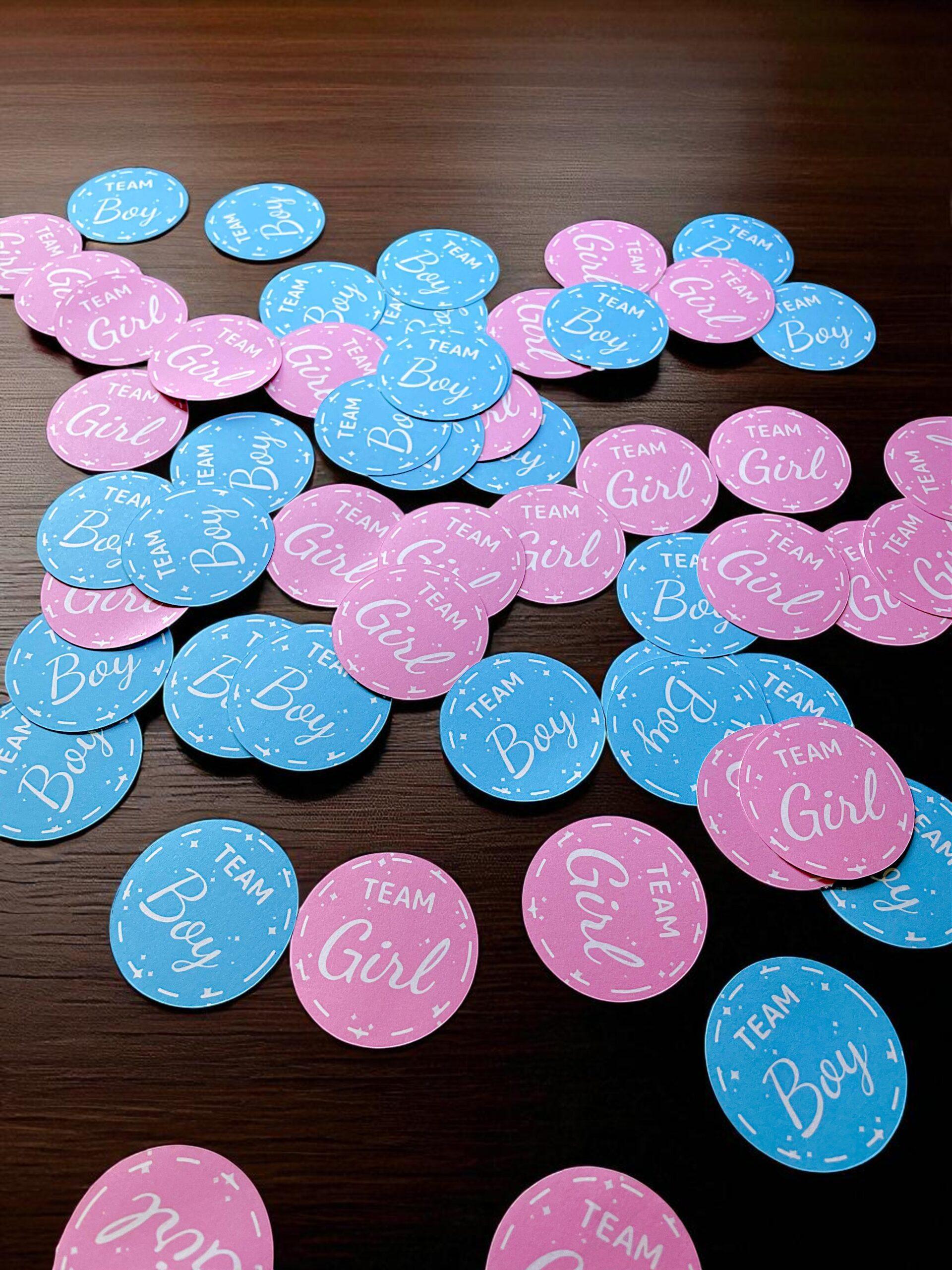 Pegatina para evento Baby Shower