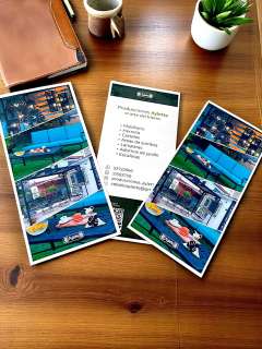 Flyers promocionales Aylette